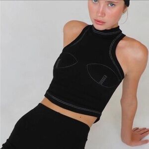 Orseund Iris Exclusive Racerback Tank Black Size XS